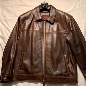 Men’s leather coat( lamb)